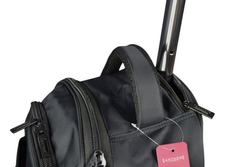 BREE - SANTHOME 2 Wheels Trolley Backpack - Black - Image 2