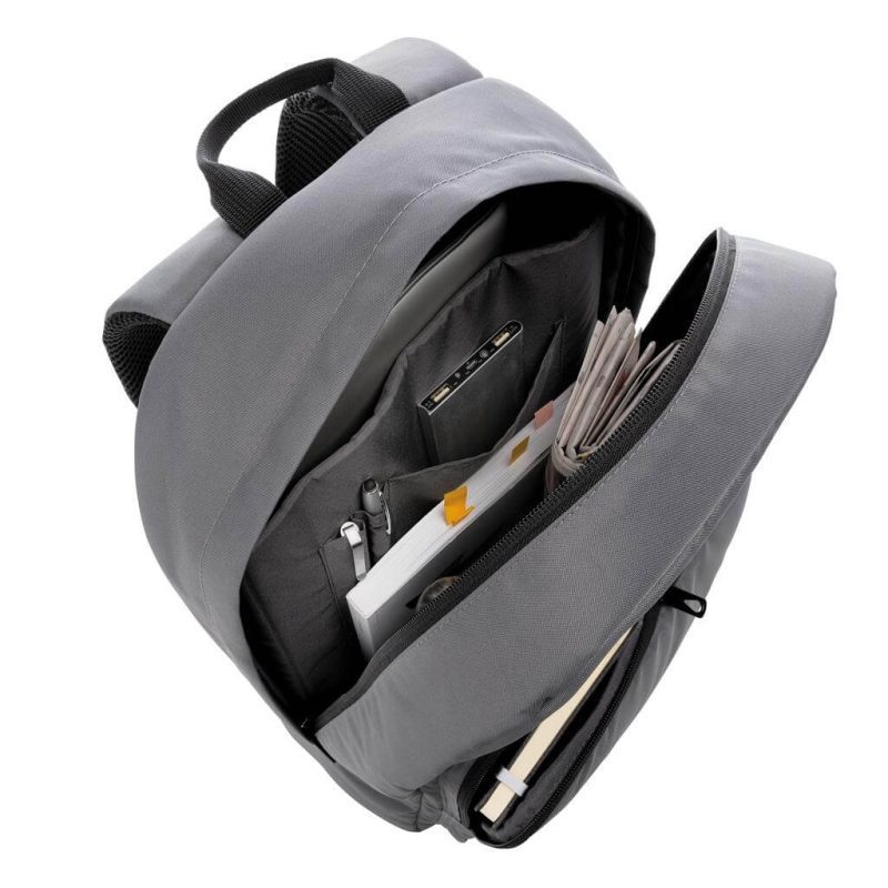Impact AWARE™ RPET Basic 15.6" Laptop Backpack - Grey - Image 4
