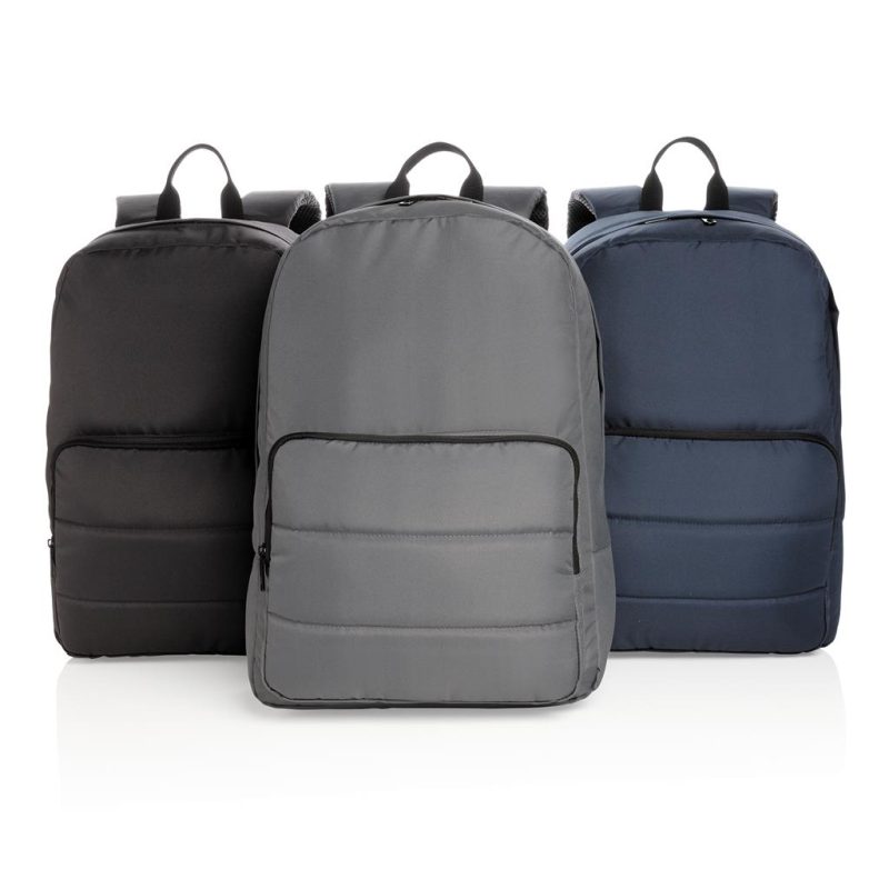 Impact AWARE™ RPET Basic 15.6" Laptop Backpack - Grey - Image 3