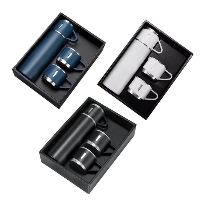SAFFLE - Giftology Family Set of Vacuum Flask & Two Cups - Image 3